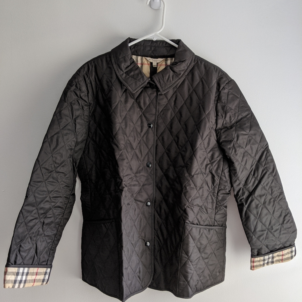 Burberry Quilted Jacket - Black